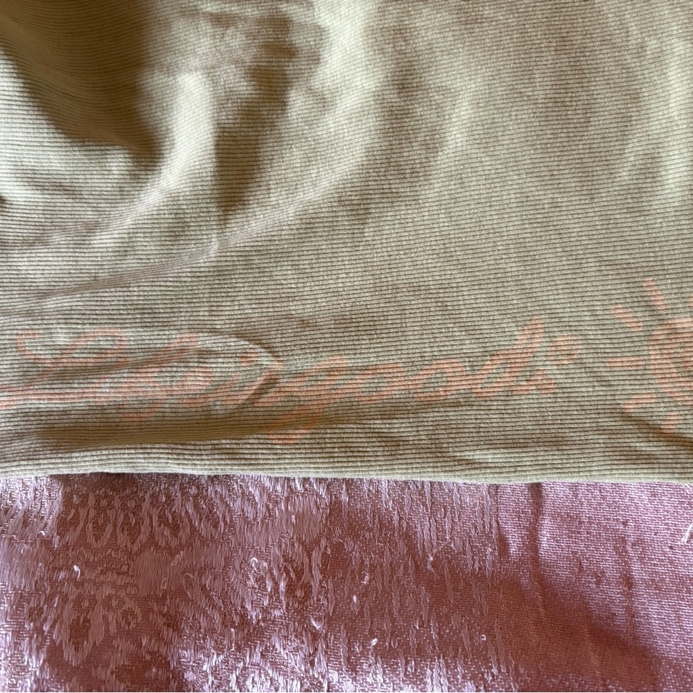 Green Ribbed Tank Top - Picture 3 of 3